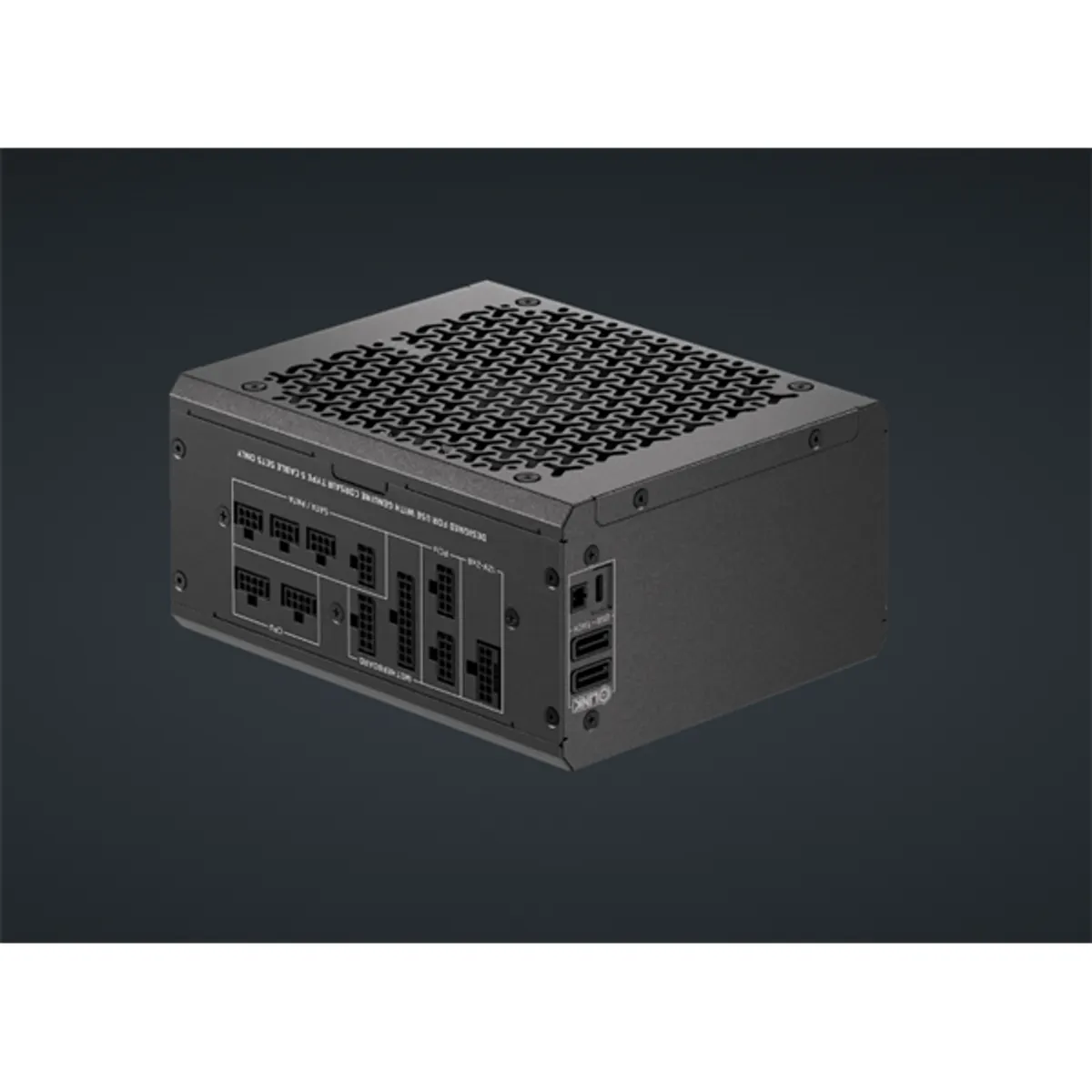 Corsair CP-9020265-EU HX1000i SHIFT Cybenetics Platinum teljesen moduláris zero RPM mód 1000 W iCUE Link #1