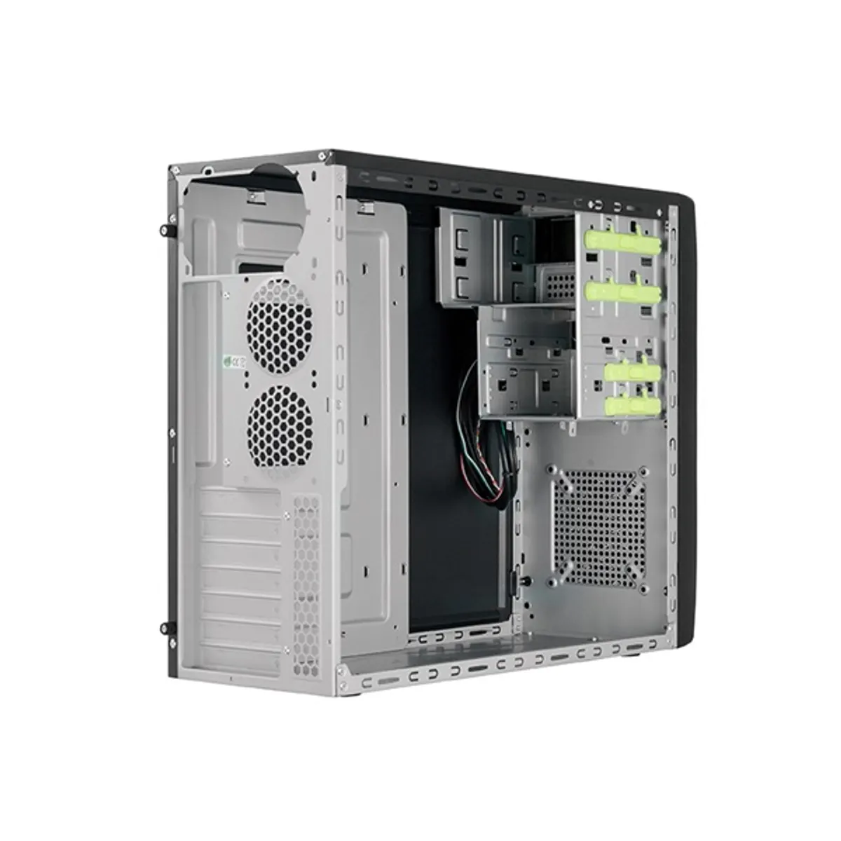 Chieftec CG-04B-OP Mesh fekete táp nélküli ATX-mATX támogatás #3
