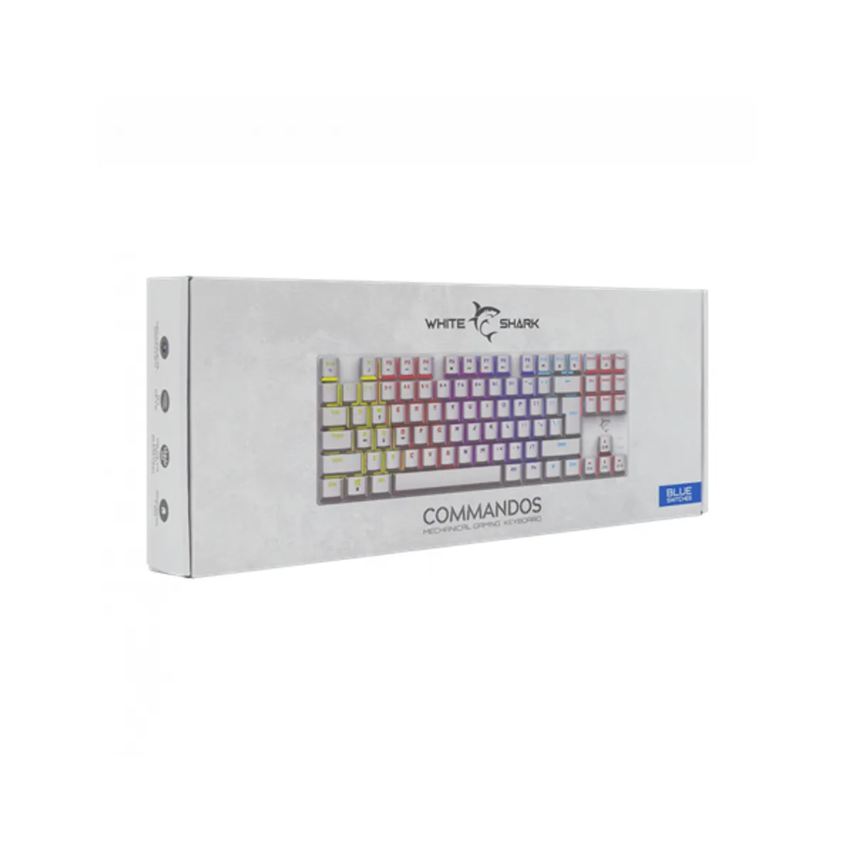 Whiteshark GK-2106W-BL-HU billentyűzet US #3