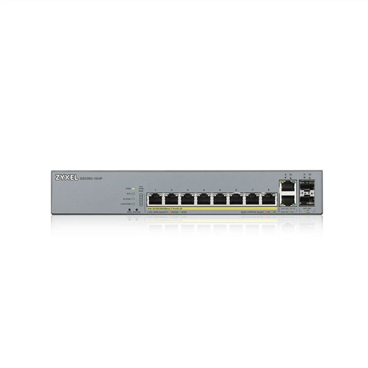 ZYXEL GS1350-12HP-EU0101F GS1350-12HP 12x GbE PoE 130W 2x SFP rack menedzselt #2