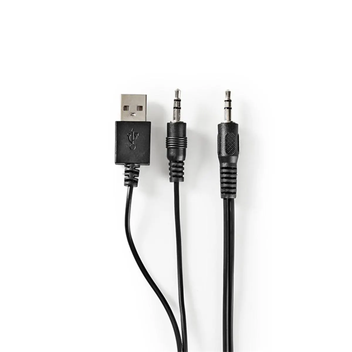 NEDIS CSPR10021BK 2.1 hangszóró 33 W 3,5 mm USB tápellátású 2 db szatelit #4