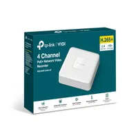 TP-LINK VIGI NVR1104H-4P 4 csatornás videórögzítő PoE+ HDMI VGA 10 TB #2