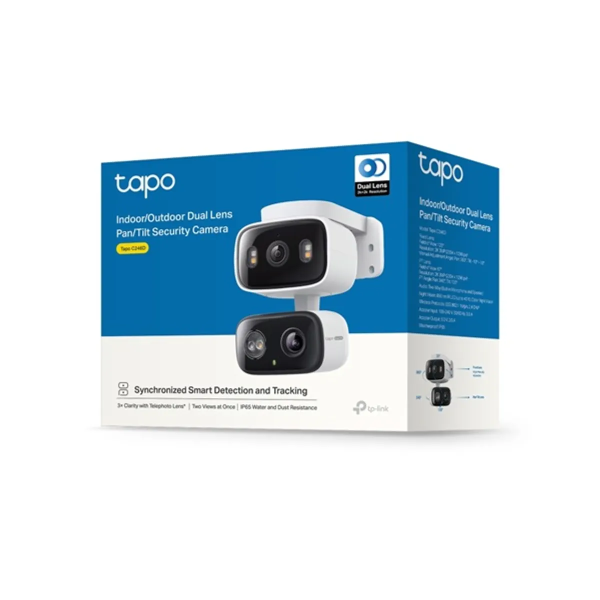 TP-LINK TAPO C246D 2K microSDXC hálózati vezetékes kültéri #3