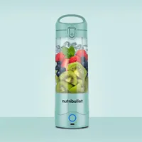 NUTRIBULLET NBP003.LBL hordozható turmixgép 475ml világoskék usb-c töltés 2000mAh #4