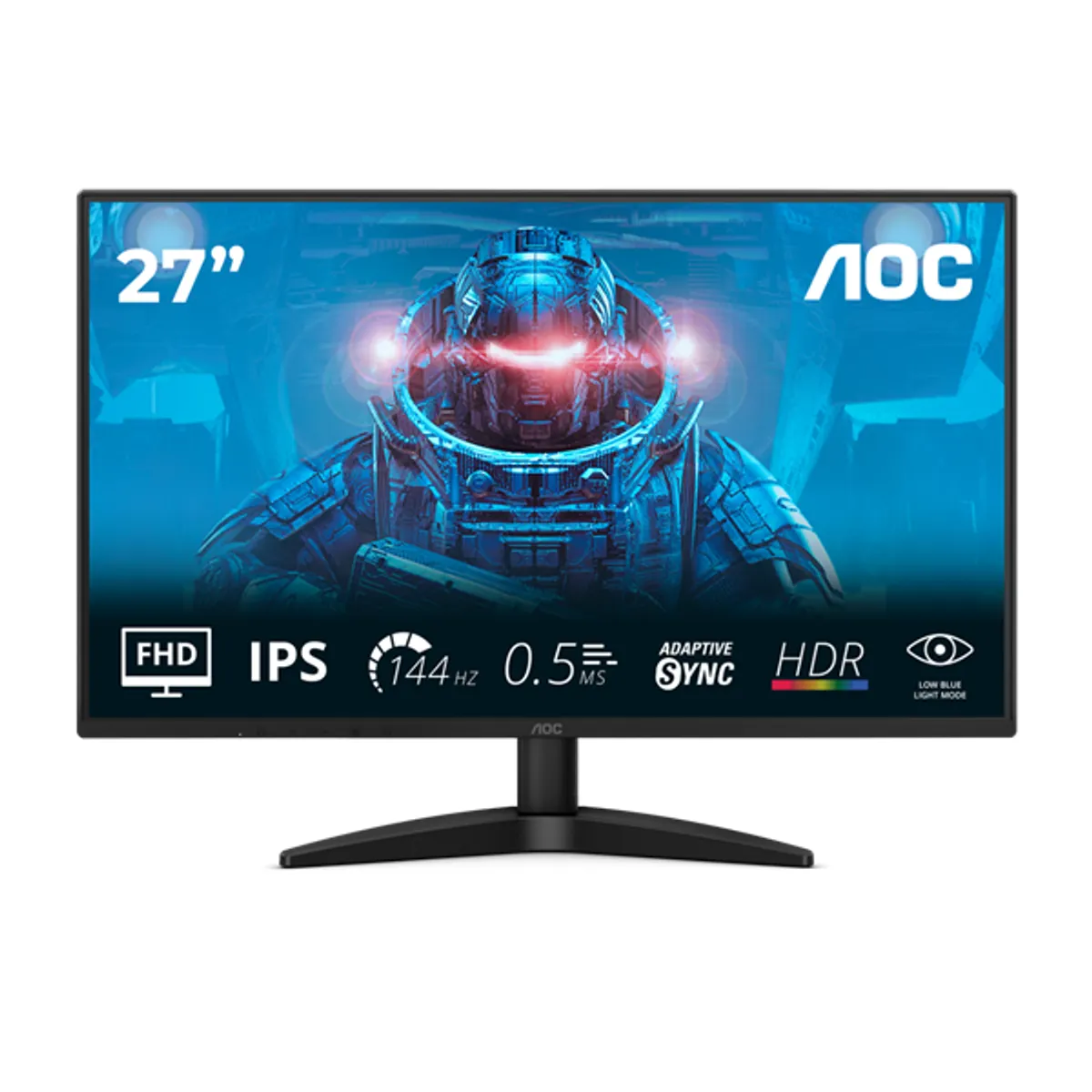 AOC 27B36X IPS monitor 27" 1920x1080 144 Hz 4 ms HDMI DP VESA 100x100 #1