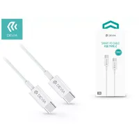Devia ST325380 Smart PD Type-C adat- és töltőkábel 3A 1m fehér #1