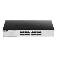 DLINK GO-SW-16G/E 16-portos kapcsoló 1Gb fiber MAC tábla 8, switching kapacitás 32