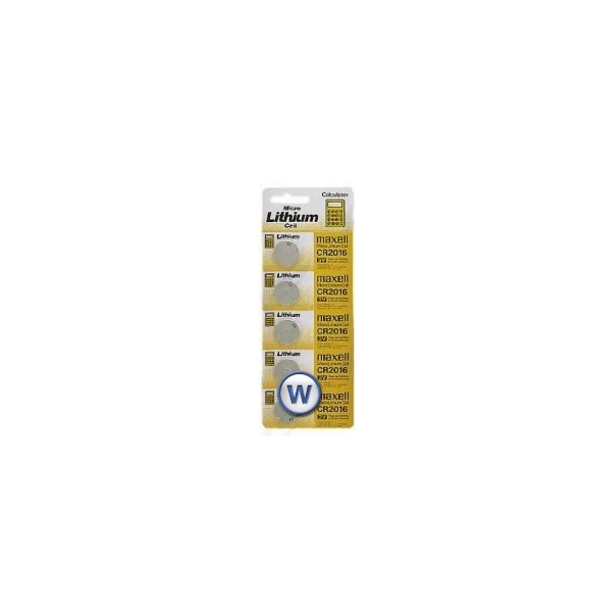 MAXELL 11239100 Gombelem CR2016 lítium #1
