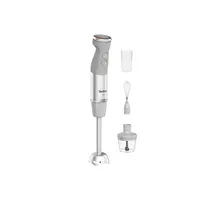 TEFAL HB673B30 Quickchef+ botmixer 3 az 1-ben, 1000 W, 0,8 L kanna, szürke