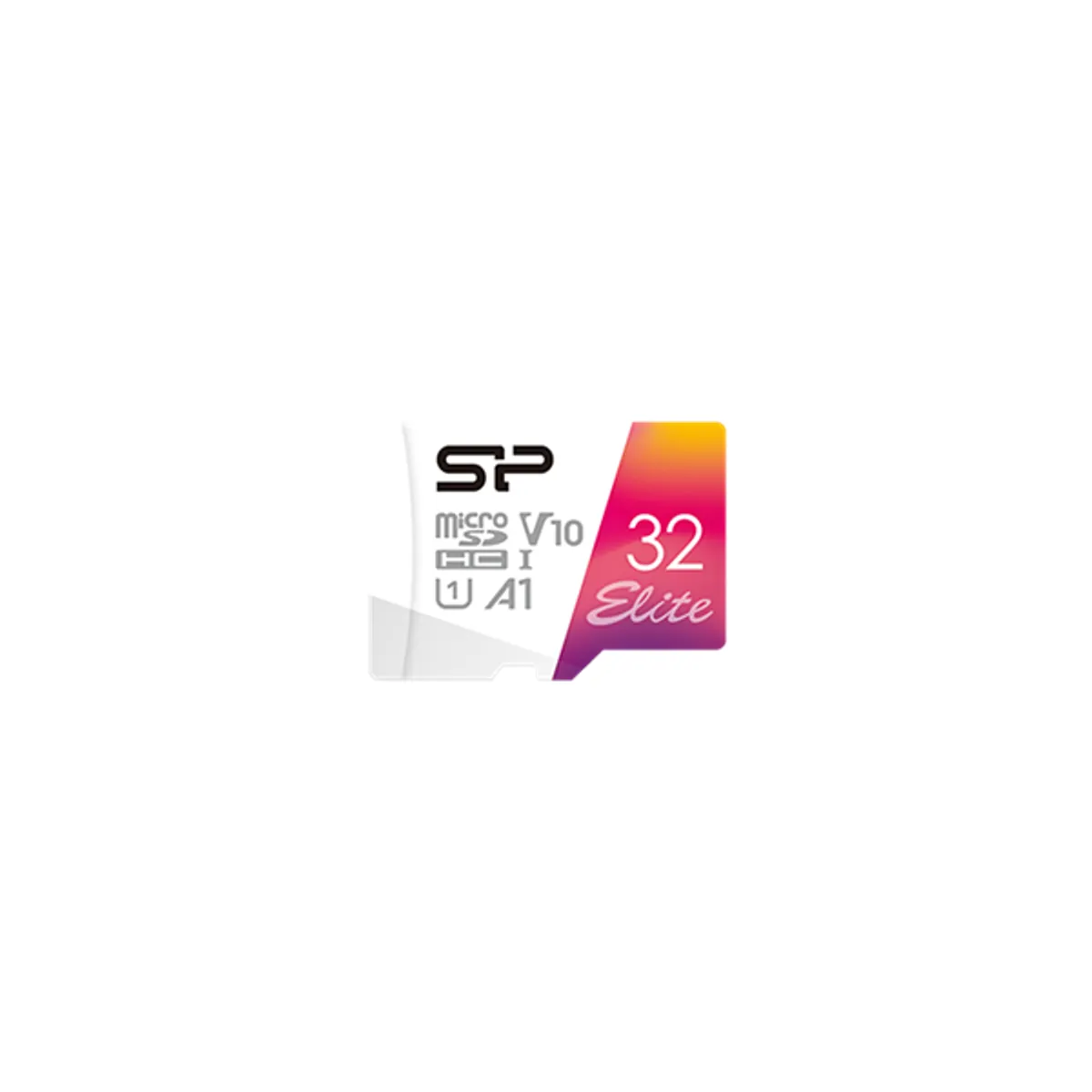 Silicon Power SP032GBSTHBV1V20SP Elite MicroSDHC UHS-I A1 V10 32GB adapterrel #1