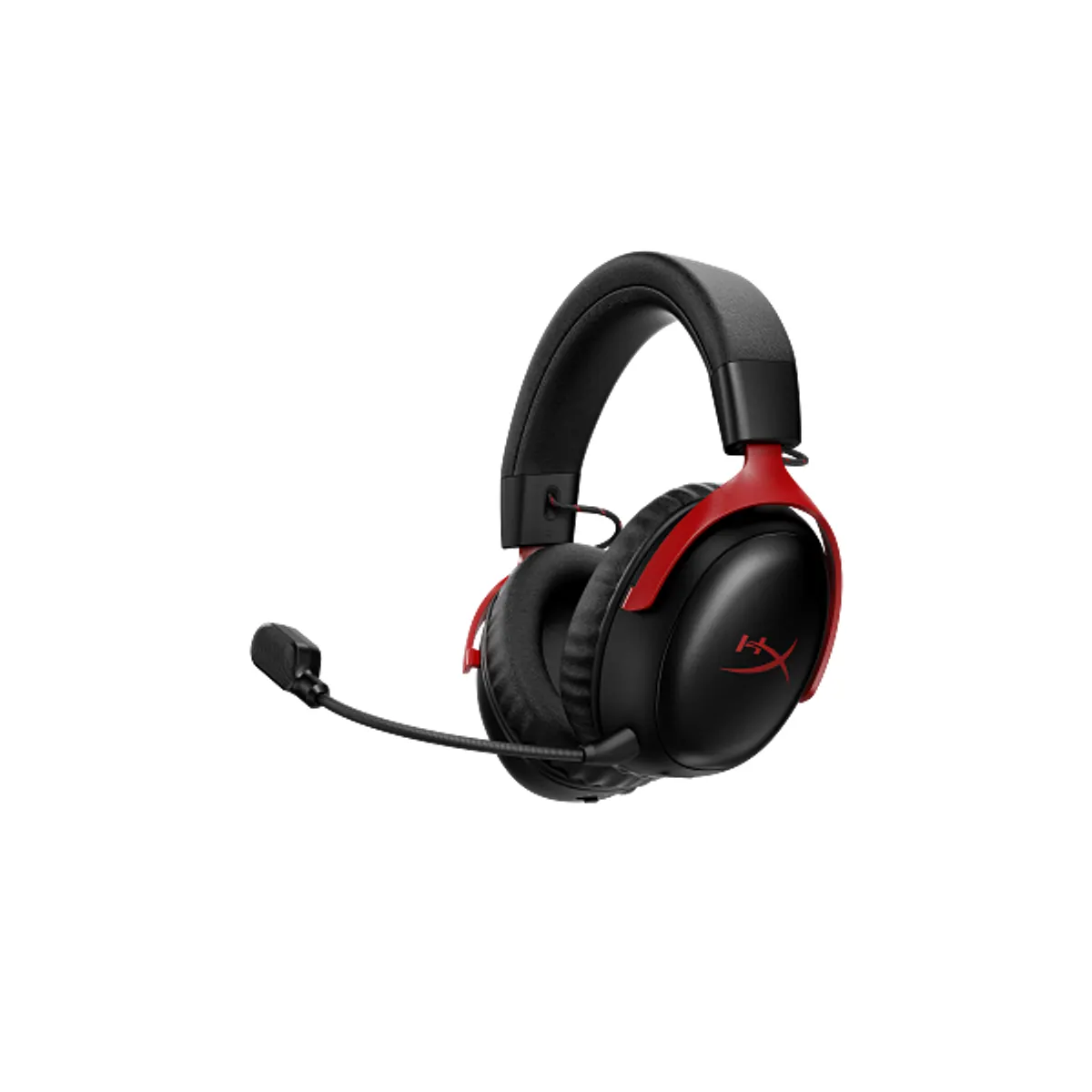 HP HYPERX A59Z0AA fejhallgató vezeték nélküli stereo mikrofonnal PC, Mac, PS5, mobileszközök fekete-piros #1