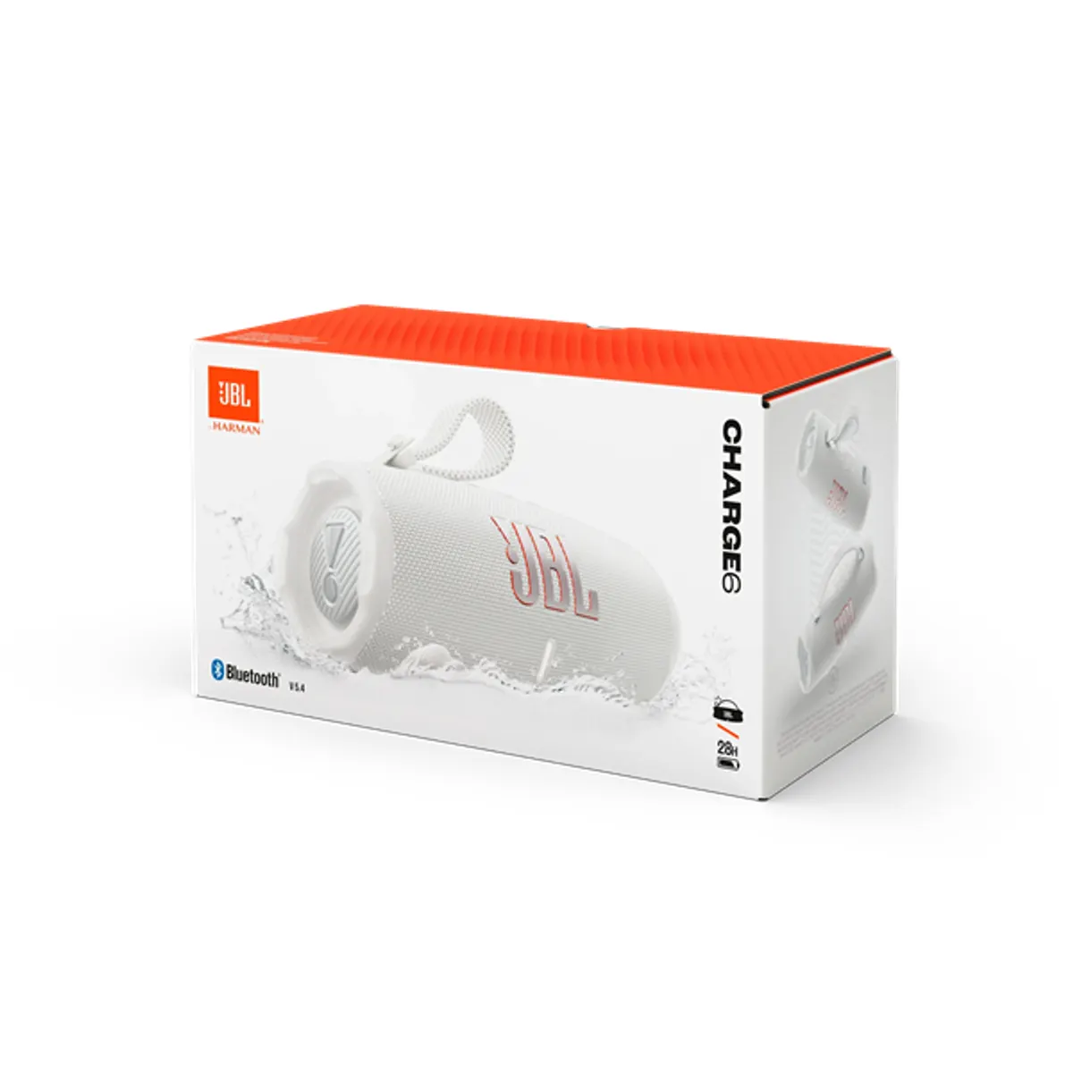 JBL JBLCHARGE6WHT charge 6 hangszóró fehér 45 W RMS IP67 Bluetooth 5.4 USB-C #10