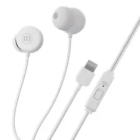 MAXELL 348595 fülhallgató usb-c mikrofon igen stereo fehér vezetékes