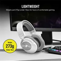 CORSAIR CA-9011261-EU HS55 Stereo fejhallgató fehér 50mm neodímium meghajtók #4