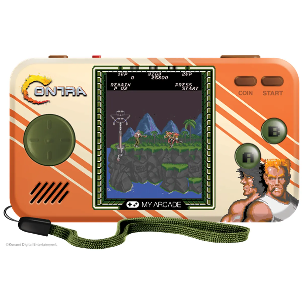 MY ARCADE DGUNL-3281 Contra Pocket Player 2in1 Premium Edition 2,8" kijelző Contra Super Contra #3