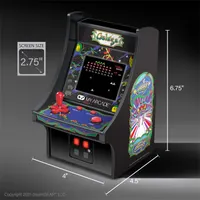 MY ARCADE DGUNL-3222 Galaga Micro Player 2.75" kijelző, kivehető joystick, külső hangszóró, 3,5 mm fejhallgató-csatlakozó #6
