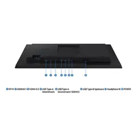 SMG MON LS24D406GAUXEN monitor 24" IPS 1920x1080 100 Hz 5 ms HDMI DP USB VESA 100x100 Dönthető Forgatható Pivot #9