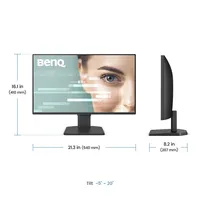 BENQ 9H.LNKLB.QBE kijelző 24" 1920x1080 144 Hz IPS 5ms 1500:1 HDMI DP USB-C Fehér #6