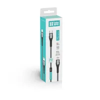 ColorWay CW-CBPDCL033-GR Type-C Apple Lightning kábel 1 m PD 3.0 30W szürke