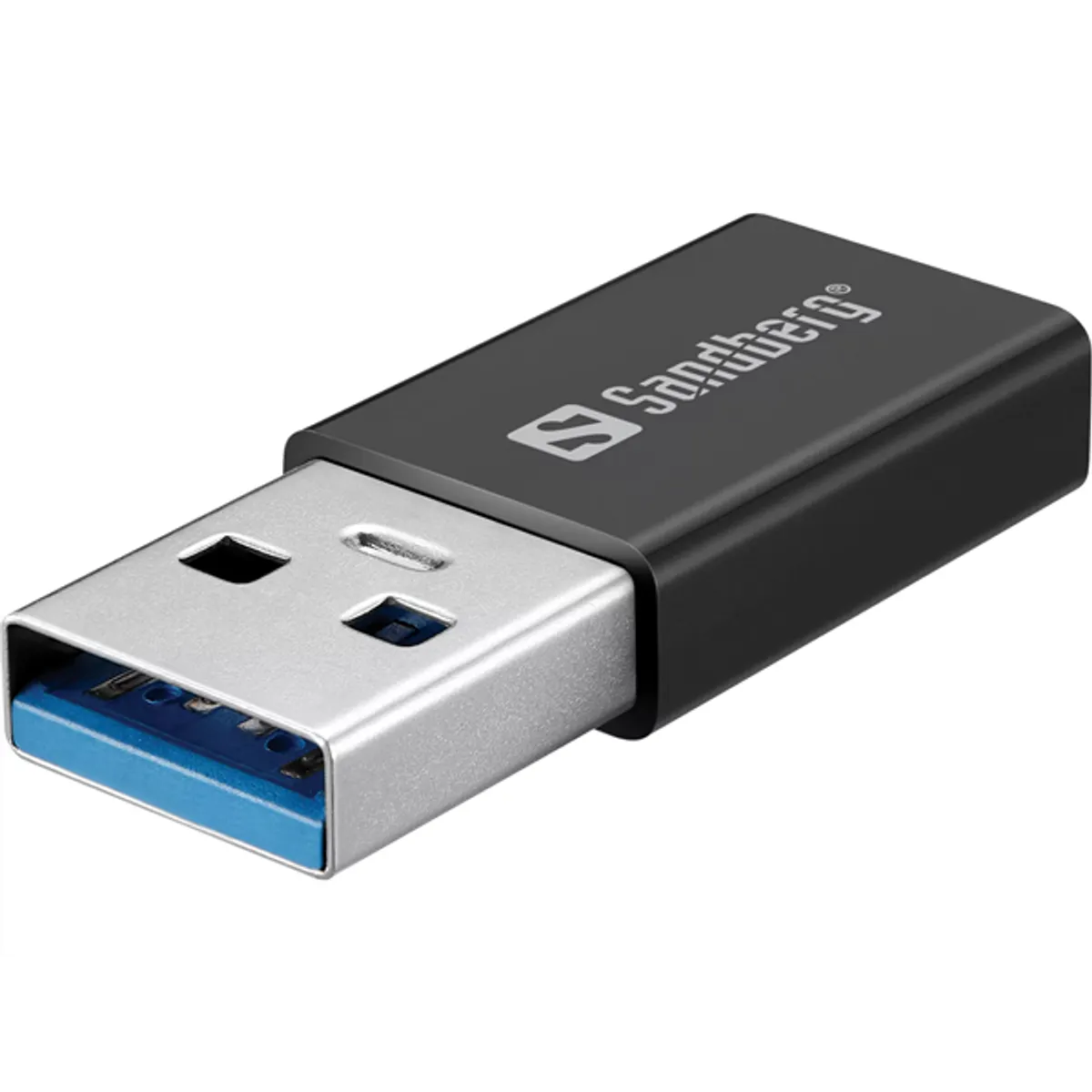 SANDBERG 136-62 Külső DVD-meghajtó USB-C és USB-A, 30 cm, felújított, USB-ből táplált, ír és olvas #3