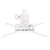 MULTIBRACKETS 7350073730735 M univerzális mennyezeti projektor tartó 600-1000 mm fehér max 20 kg #4