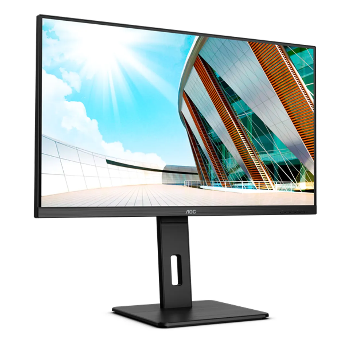 AOC U32P2 P2 31.5" UHD VA HDMI 2.0 x2 DP 1.2 USB 3.2 Gen1 4x port állítható magasság 150mm Pivot VESA 100x100 hangszóró #5