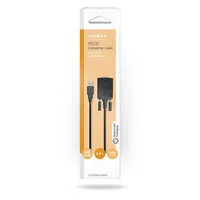 NEDIS CCGW60852BK09 USB-A - RS232 konverter kábel 0,9 m #3