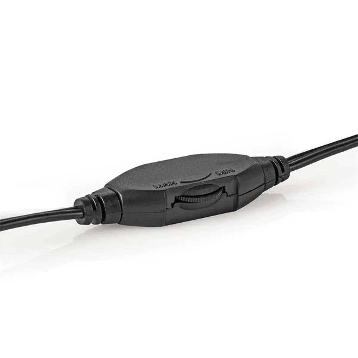 Nedis HPWD1200BK fejhallgató 40 mm neodímium, 2,7 m kábel, teljes fülfedő, aranyozott dugaszok #6
