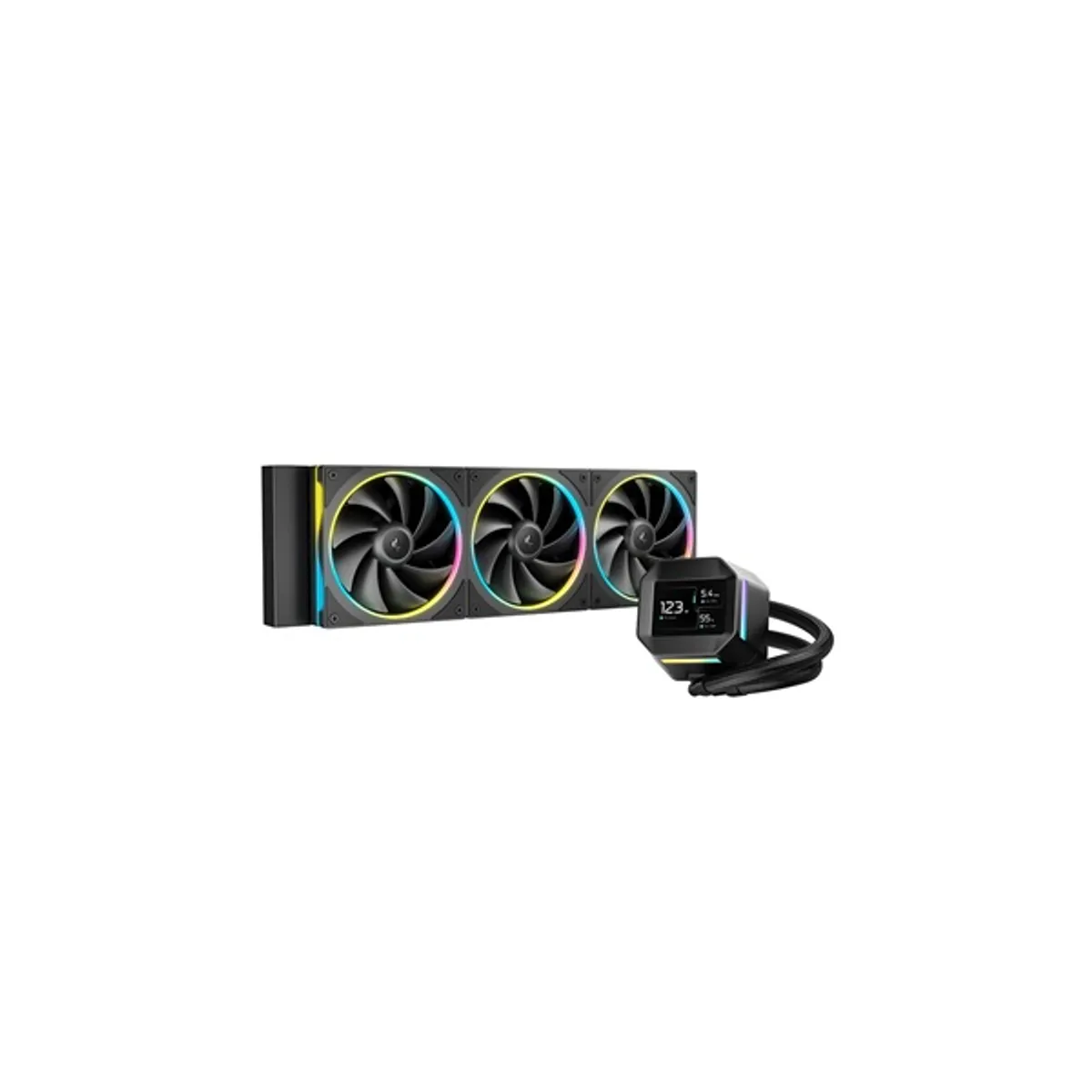 DEEPCOOL R-LM360-BKDMMC-1 R-LM360 400-2400 RPM 36.07 dB vízhűtés #1