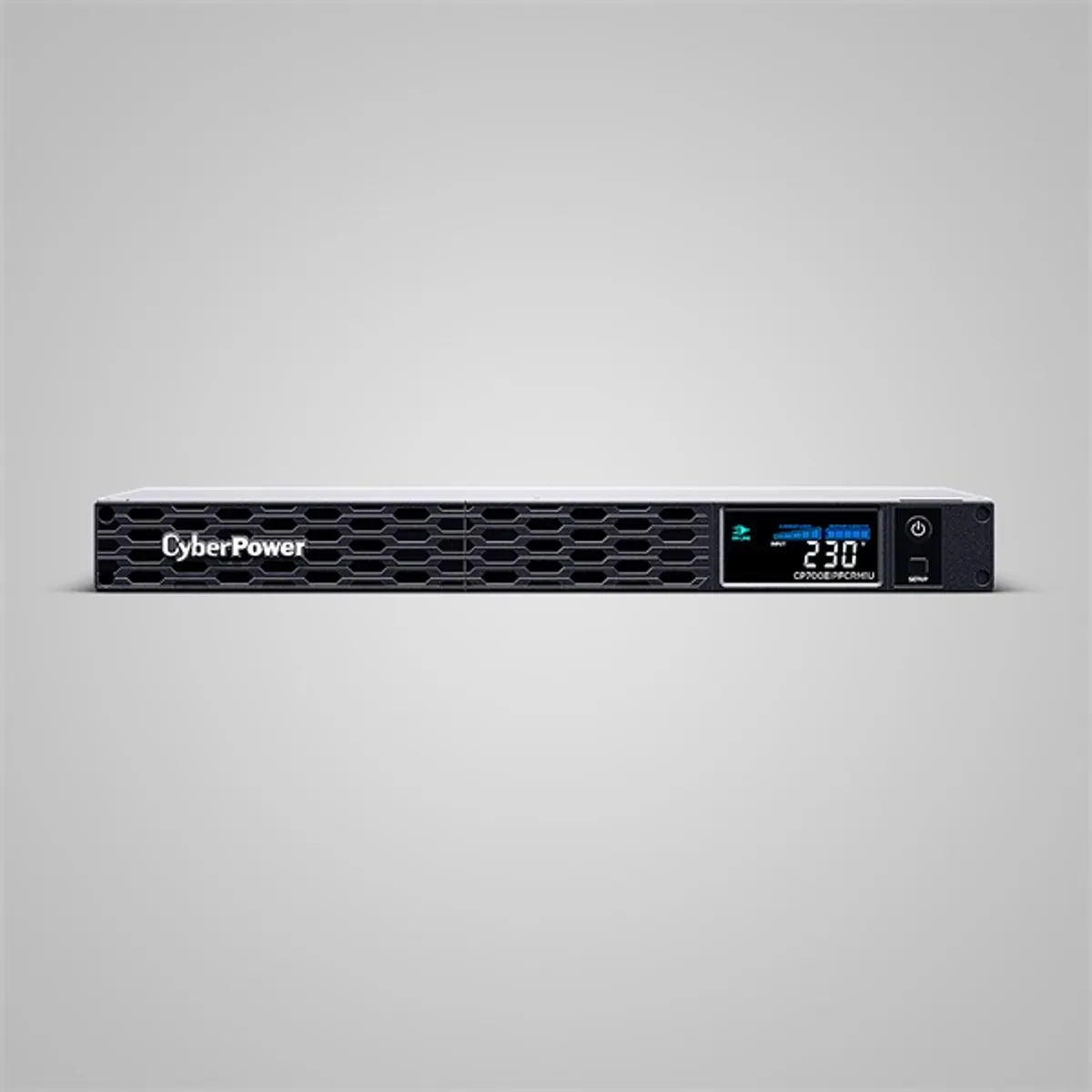CYBERPOWER CP700EIPFCRM1U UPS line-interaktív USB 700 VA rack-be szerelhető adatvonal-védelem 10 perc #3