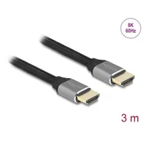 Delock 83997 HDMI 2.1 kábel 8K 60 Hz 48 Gbps eARC Dolby Vision Dynamic HDR 3 m szürke #1