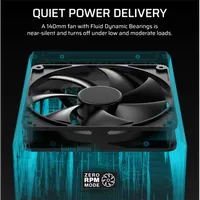 Corsair CP-9020265-EU HX1000i SHIFT Cybenetics Platinum teljesen moduláris zero RPM mód 1000 W iCUE Link #6