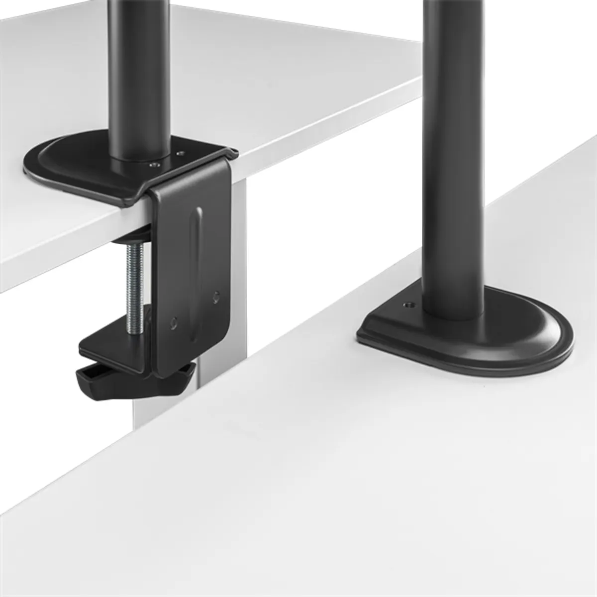 SBOX SBOX LCD-352/2-2 asztali duál monitor tartó 17"-32", max 9 kg/monitor, VESA 75x75-100x100 #7