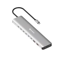 Sandberg 136-80 USB-C hub 8x USB-C és 2x USB-A 100W PD 10Gbps #2