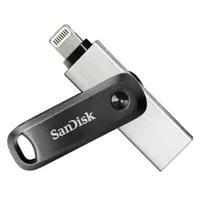SANDISK 00186489 iXPAND Go 64 GB ezüst USB 3.0 Lightning
