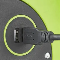 NEDIS PECCR10UFGN kábeldob 10 m 3x Schuko aljzat 2x USB 12W hőkioldó #4