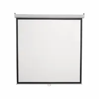 SBOX PSA-112 motoros 112" 200x200 cm 16:9 4:3 1:1 0.4 mm látószög 160 távkapcsoló #1