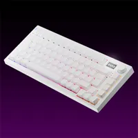 AVAX AVAX_GM02R_PRO_WHITE GM02R Pro 75 százalékos fehér tri-mode piros kapcsoló