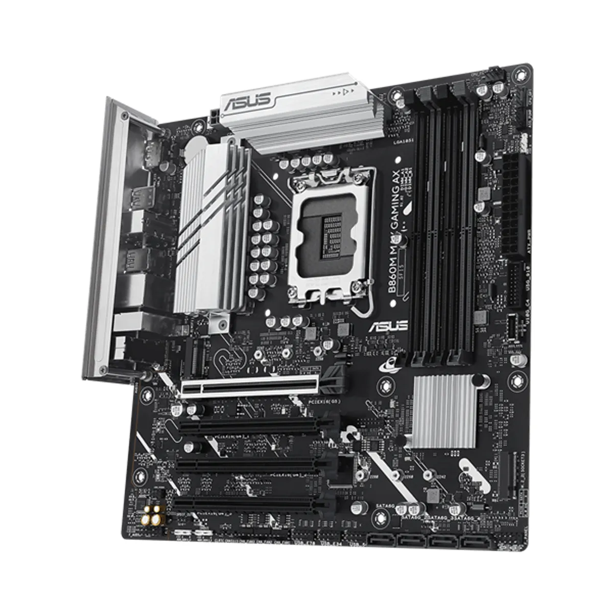 ASUS PCC B860M MAX GAMING AX MAX GAMING mATX DDR5 256GB 5200MHz M2 Thunderbolt DisplayPort Wireless Raid #1