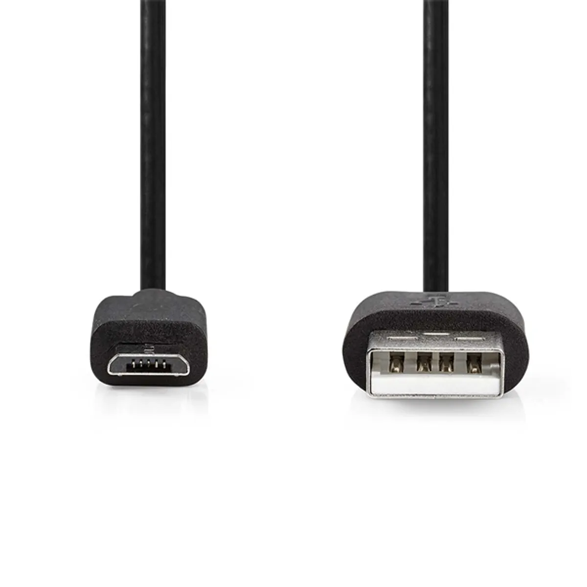 NEDIS CCGL60500BK20 usb kábel 2.0 usb-a usb-micro-b 2m fekete #1