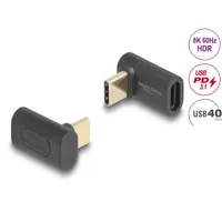 Delock 60246 USB-C adapter 40 Gbps PD 3.1 240 W DP Alt mód 8K60 Hz DisplayPort 1.4 DSC