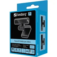 Sandberg 134-43 Face-ID Webkamera Mini USB-C Full HD 1080p 2 MP 30 fps 85 fok látószög Windows Hello kompatibilis #4