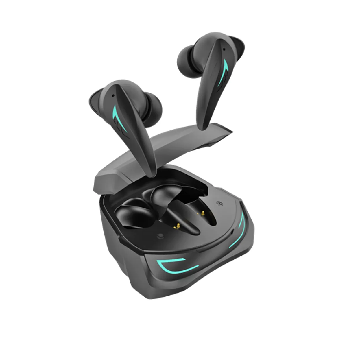 Whiteshark WS GEB-TWS96B Fülhallgató vezeték nélküli mikrofonos fekete sztereó USB-C töltés #1