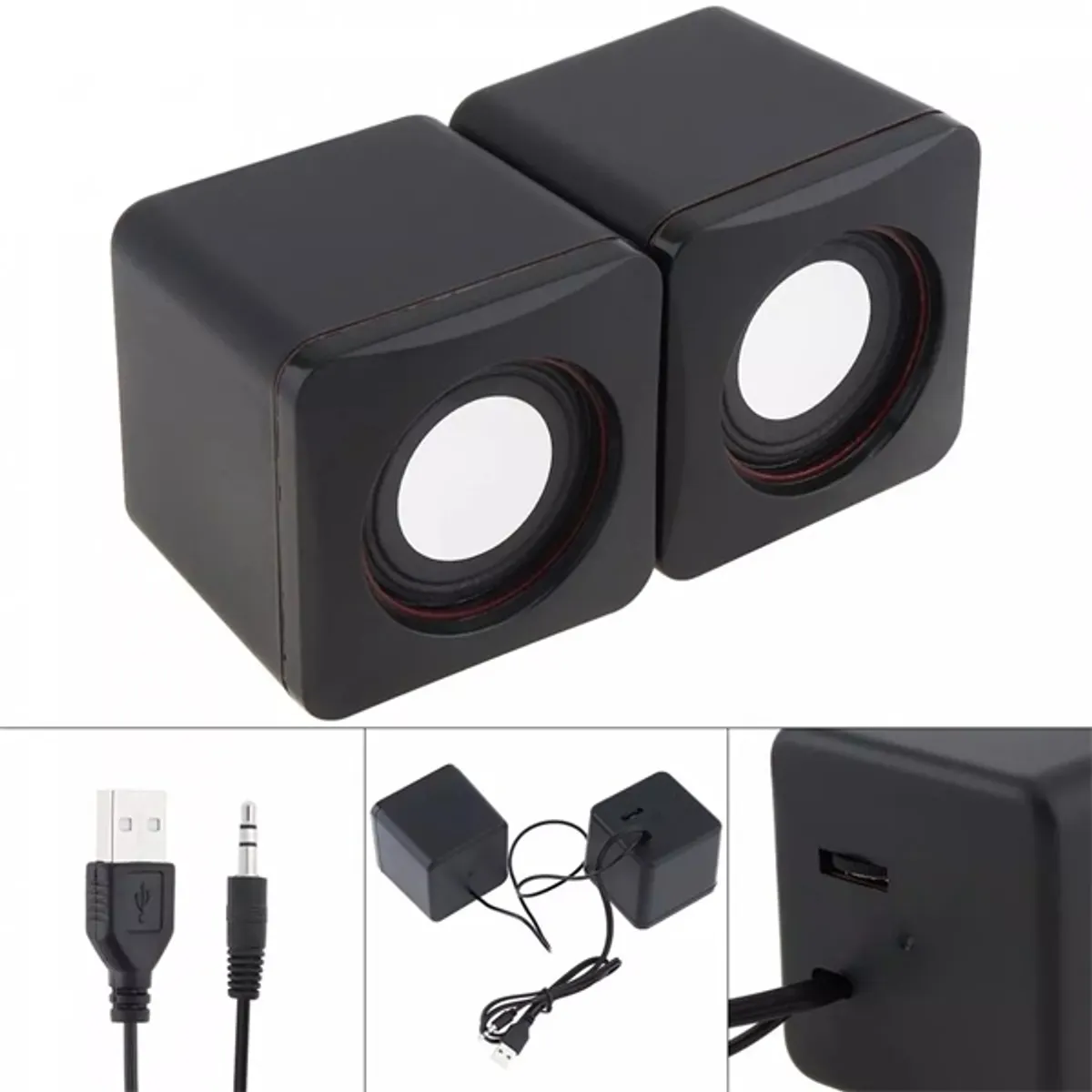BLACKBIRD BH1183 hangszóró USB táp és 3.5mm Jack audio #1