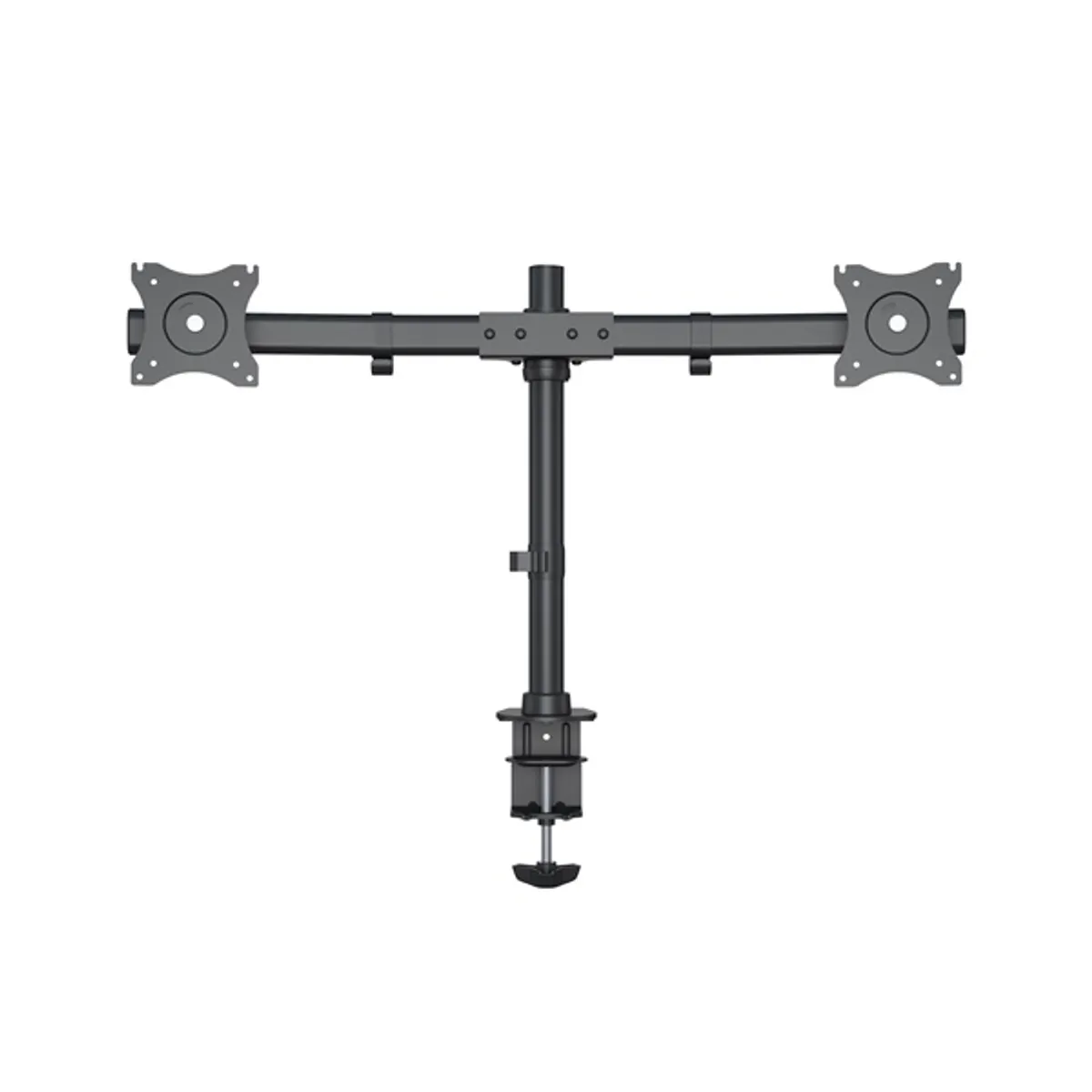 MULTIBRACKETS 7350073733309 M Deskmount Basic Dual 15-27" Fekete 75x75 100x100 VESA Dönthető Forgatható 7,5 kg #3