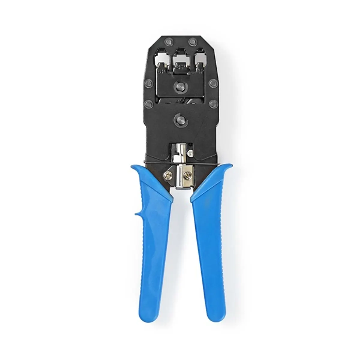 Nedis CCGB89510BU krimpelő fogó többpengés RJ45 RJ11 RJ10 csatlakozókkal kompatibilis moduláris dugókhoz #4
