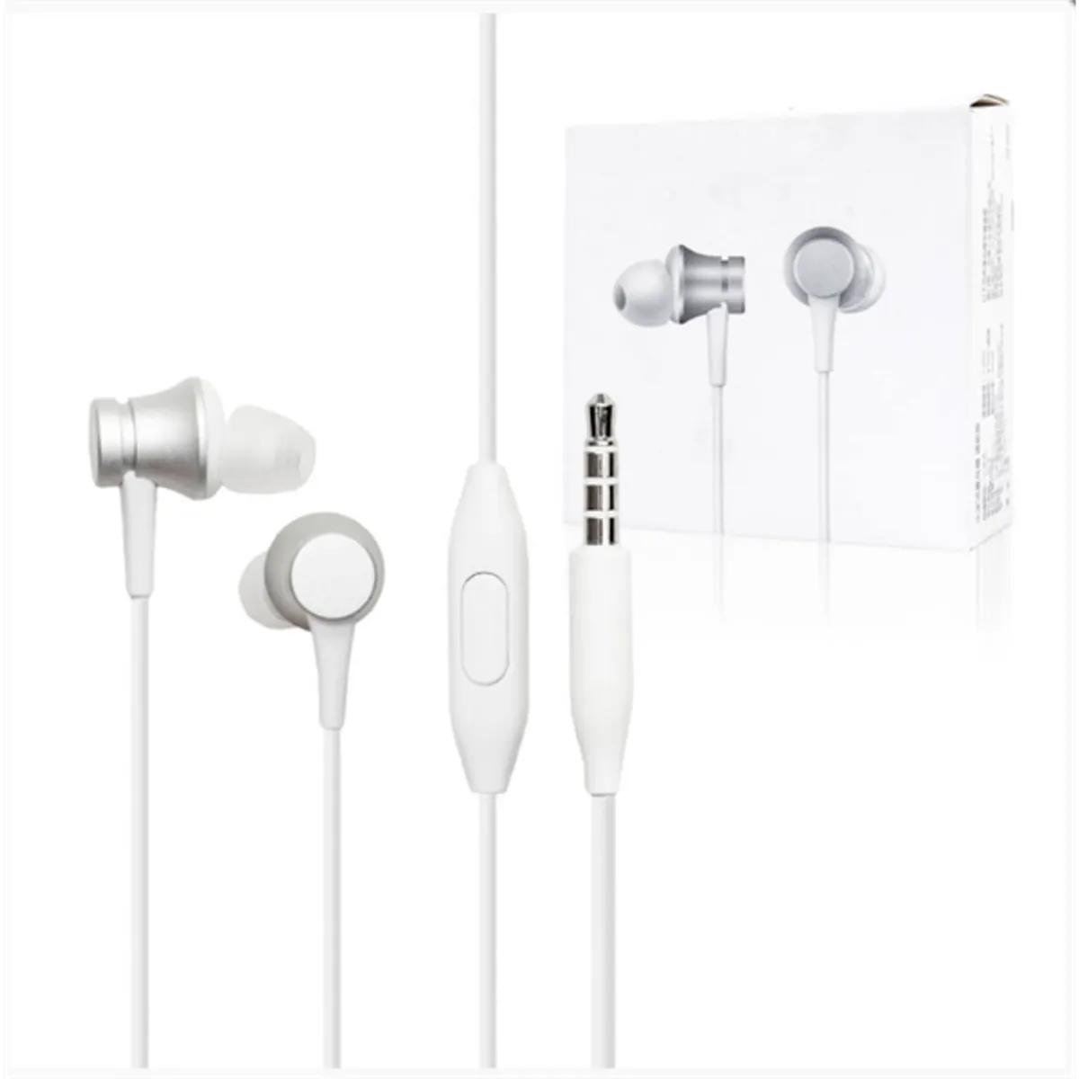 XIAOMI ZBW4355TY Mi In-Ear Headphones Basic alumíniumötvözet hangkamra 3. generációs kiegyensúlyozott csillapítás beépített mikrofon 3,5 mm jack 1,25 m #1