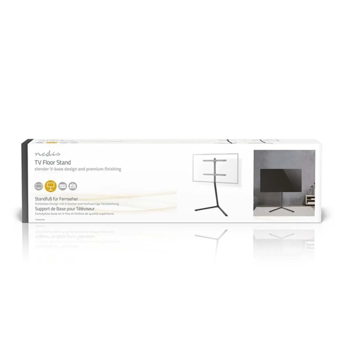 Nedis TVSM5250BK TV állvány 49-70" 40 kg V-base VESA 200x200-600x400 #7