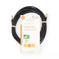 Nedis CSGL02210BK50 sma kábel, rp-sma férfi, rp-sma női, aranyozott, 50 ohm, egyetlen árnyékolt, 5,00 m, kerek #3