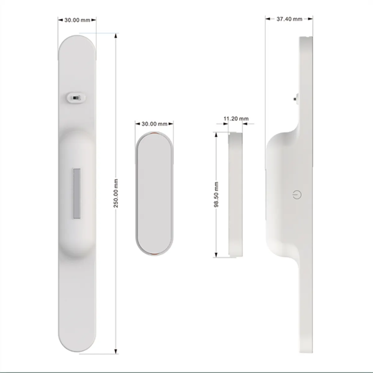ColorWay CW-DL11MMB-W asztali led lámpa mágneses rögzítés 1800 mAh érintőgombos memória három fényhőmérséklet #7